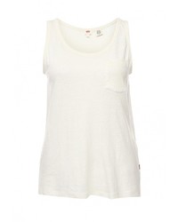 Женская бежевая майка от Levi's