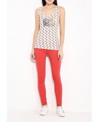 Женская бежевая майка от Please