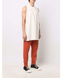 Мужская бежевая майка от Rick Owens