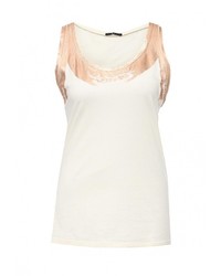 Женская бежевая майка от Sisley