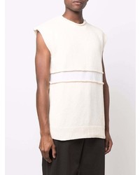 Мужская бежевая майка от Jil Sander