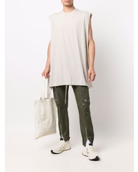 Мужская бежевая майка от Rick Owens