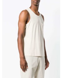 Мужская бежевая майка от Ami Paris