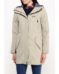 Женская бежевая парка от FIVE seasons