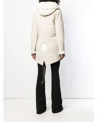 Женская бежевая парка от Mr & Mrs Italy