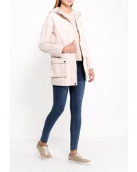 Женская бежевая парка от Miss Selfridge