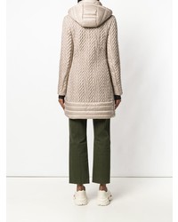 Женская бежевая парка от Rossignol