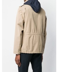 Бежевая полевая куртка от Herno