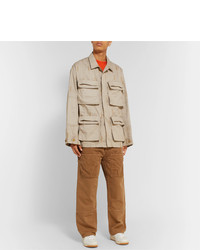 Бежевая полевая куртка от Jacquemus