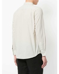 Мужская бежевая рубашка с длинным рукавом от Venroy