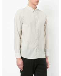 Мужская бежевая рубашка с длинным рукавом от Venroy