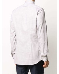 Мужская бежевая рубашка с длинным рукавом от Xacus