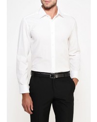 Мужская бежевая рубашка с длинным рукавом от GREG