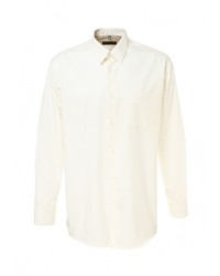 Мужская бежевая рубашка с длинным рукавом от GREG