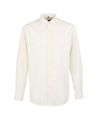 Мужская бежевая рубашка с длинным рукавом от GREG