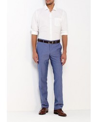 Мужская бежевая рубашка с длинным рукавом от STENSER