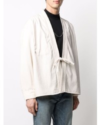 Мужская бежевая рубашка с длинным рукавом от Ambush