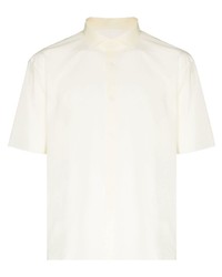 Мужская бежевая рубашка с коротким рукавом от Descente Allterrain