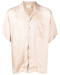 Мужская бежевая рубашка с коротким рукавом от HONOR THE GIFT