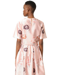 Бежевая сатиновая блузка от Rochas