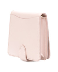 Бежевая сумка через плечо от Lanvin