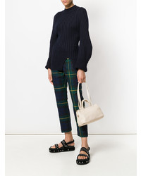 Бежевая сумка через плечо от Marsèll