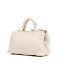 Бежевая сумка через плечо от Marsèll