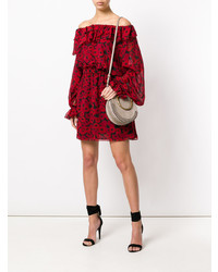 Бежевая сумка через плечо от Chloé