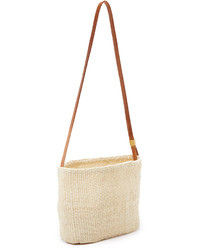 Женская бежевая сумка от Clare Vivier