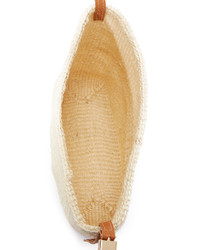 Женская бежевая сумка от Clare Vivier