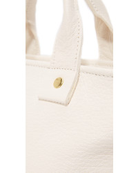 Женская бежевая сумка от Clare Vivier