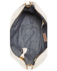 Женская бежевая сумка от Clare Vivier