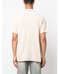 Мужская бежевая футболка-поло с принтом от HONOR THE GIFT