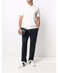 Мужская бежевая футболка-поло от Theory