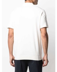 Мужская бежевая футболка-поло от Theory