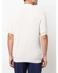 Мужская бежевая футболка-поло от Laneus
