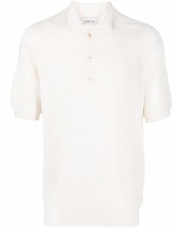 Мужская бежевая футболка-поло от Laneus