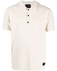 Мужская бежевая футболка-поло от Peuterey