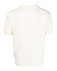 Мужская бежевая футболка-поло от Drumohr