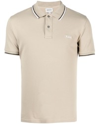 Мужская бежевая футболка-поло от Woolrich