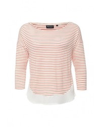 Женская бежевая футболка с длинным рукавом от Broadway