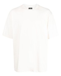 Мужская бежевая футболка с круглым вырезом с вышивкой от 44 label group