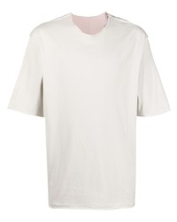 Мужская бежевая футболка с круглым вырезом от Attachment