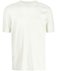 Мужская бежевая футболка с круглым вырезом от Boglioli