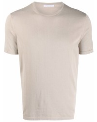Мужская бежевая футболка с круглым вырезом от Cenere Gb