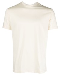 Мужская бежевая футболка с круглым вырезом от Costumein