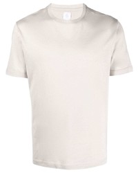 Мужская бежевая футболка с круглым вырезом от Eleventy