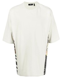 Мужская бежевая футболка с круглым вырезом от FIVE CM