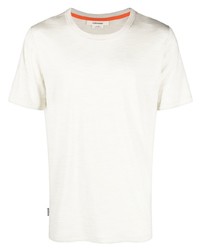 Мужская бежевая футболка с круглым вырезом от Icebreaker