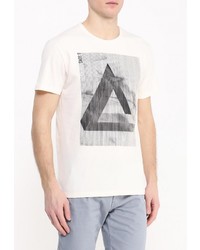 Мужская бежевая футболка с круглым вырезом от Only &amp; Sons